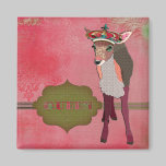 Queen Pretty Pink Fawn Magnet magnets