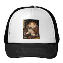 Queen- Seal Point Siamese cat Mesh Hat