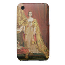 Queen Victoria (1819-1901) Taking the Coronation O Case-Mate iPhone 3 Case