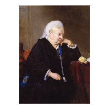 Queen Victoria by Heinrich von Angeli Custom Invitations