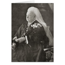 Queen Victoria  c.1899 Card