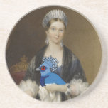 Queen Victoria Crowned Pigeon Drink Coaster
