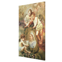 Queen Victoria - In Memoriam Stretched Canvas Print