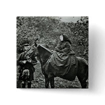 Queen Victoria  on horseback at Balmoral , 1863 Pin