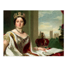 Queen Victoria Portrait Postcards