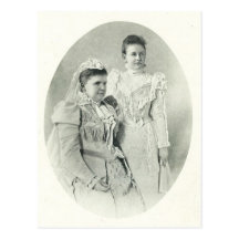 Queen Wilhelmina & Emma of the Netherlands #002NL Post Cards
