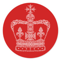 Queen's Crown Sticker