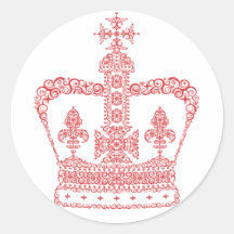 Queen's Crown Sticker