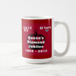 Queens Diamond Jubilee 1952-2012 Mug
