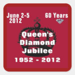 Queens Diamond Jubilee 1952-2012 Sticker