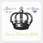 Queens Diamond Jubilee 2012 Sticker