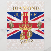 Queens Diamond Jubilee Flyer