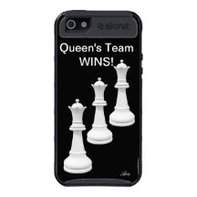 QUEENS GAME - QUEENS TEAM - WE WIN! ARADESIGNERCAS COVERS FOR iPhone 5
