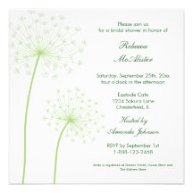 Queen'sAnne Bridal Shower Invitation