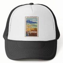 Queenstown New Zealand Mesh Hats
