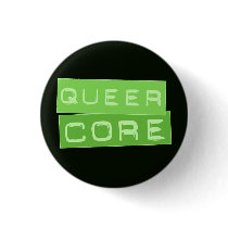 Queercore button (green)