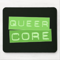 Queercore mousepad (green)