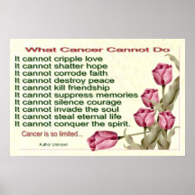 Quel Cancer ne peut pas faire Affiche