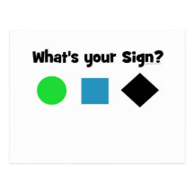 Quel est votre signe ? cartes postales