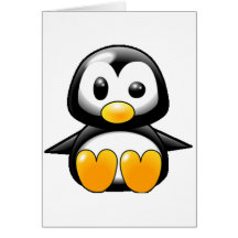 Quel pingouin carte de vœux