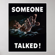 Quelqu'un a parlé -- Frontière Posters
