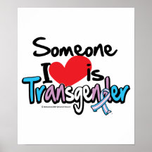 Quelqu'un amour d'I est transsexuel Posters