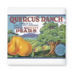 Quercus Ranch Bartlett Pears Fridge Magnet