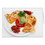 Quesadilla Greeting Card