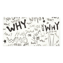Question Doodles Customized Photo Card