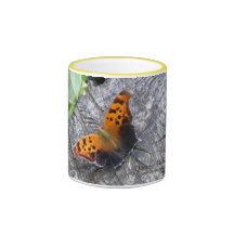 Question Mark Butterfly Mug
