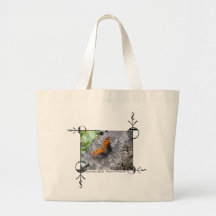 Question Mark Butterfly Tote Bag
