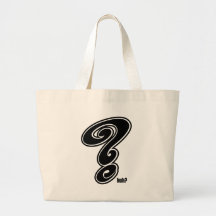 Question Mark Canvas Bags