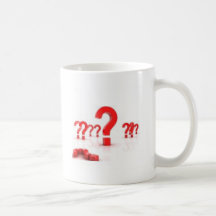 Question mark help mugs