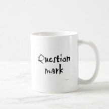 Question Mark Mugs