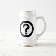 Question Mark Sign Coffee Mug