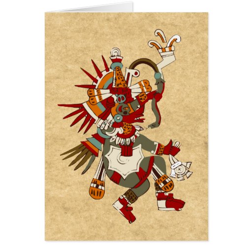 Quetzalcoatl Greeting Cards