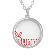 Queue mignonne d'oreilles de lapins de lapin collier
