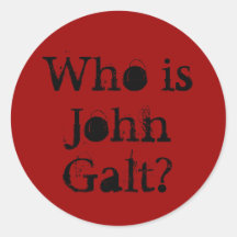 Qui est John Galt ? Autocollants