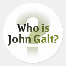 Qui est John Galt ? Autocollants