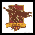 Quidditch Seeker Badge posters