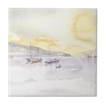 'Quiet Anchorage' Tile