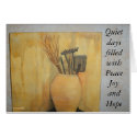 Quiet Days cards