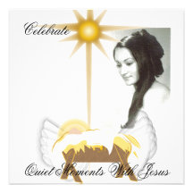 Quiet Moments With Jesus-Customize Invite