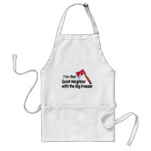 Quiet Neighbour Big Freezer Apron