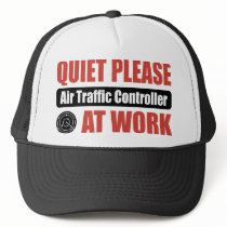 Quiet Please Air Traffic Controller At Work Hat
