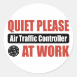 Quiet Please Air Traffic Controller At Work Stickers