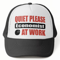 Quiet Please Economist At Work Mesh Hat