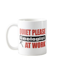 Quiet Please Geologist At Work Mug