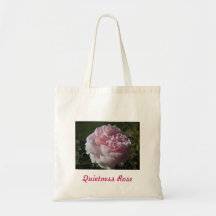 Quietness Rose Tote Bag