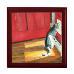 Quigley the Door Cat Jewelry Box